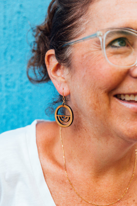 Sunrise Reflection Earrings