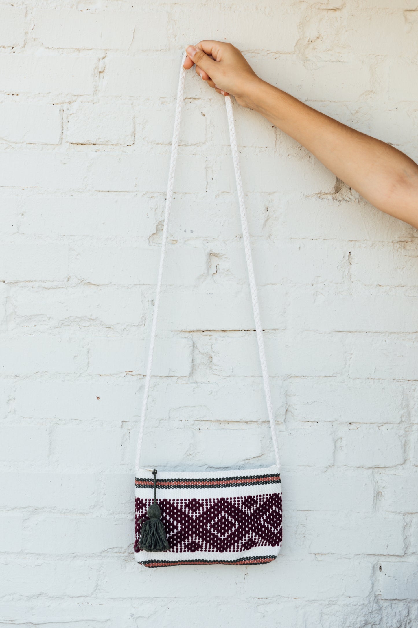 Mexican Woven Crossbody Bag