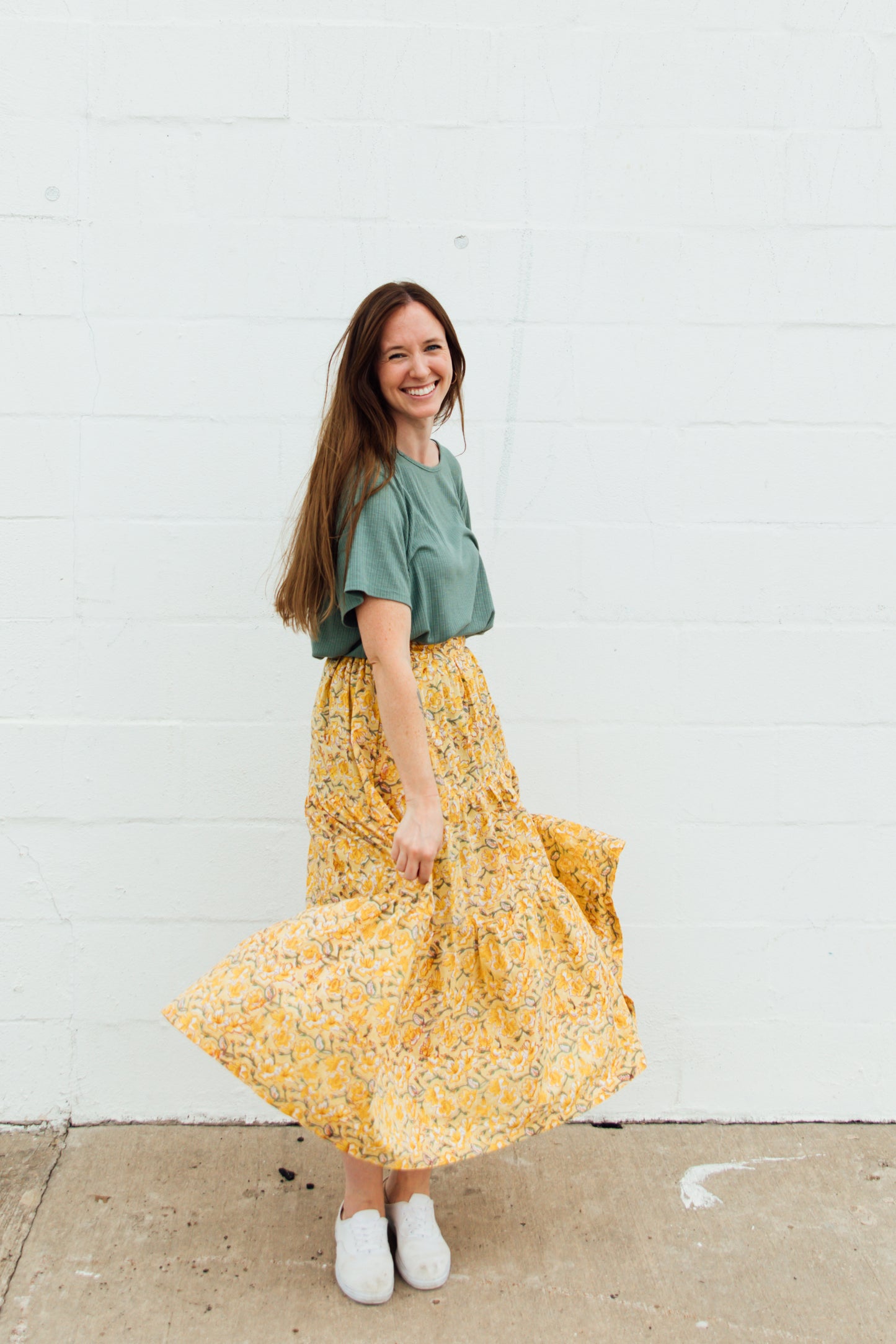 Thai Tiered Skirt