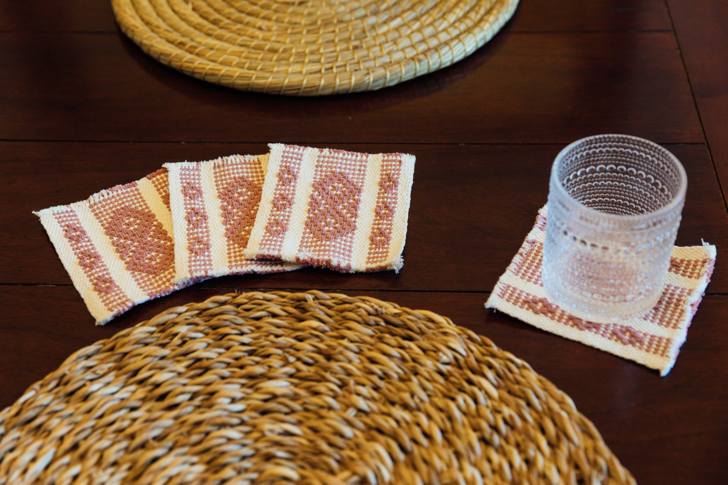 Mexican Woven Coasters