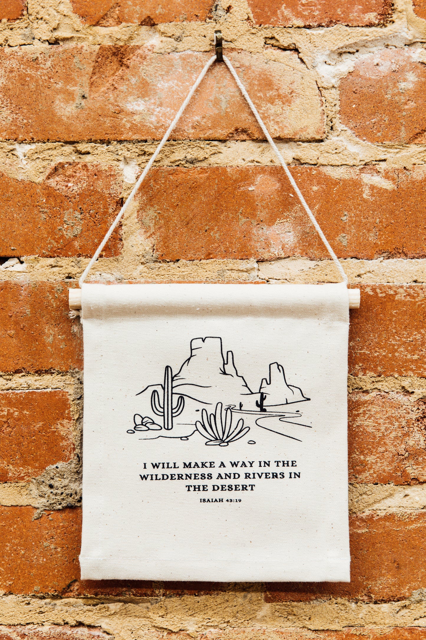 Canvas Wall Hanging Banner