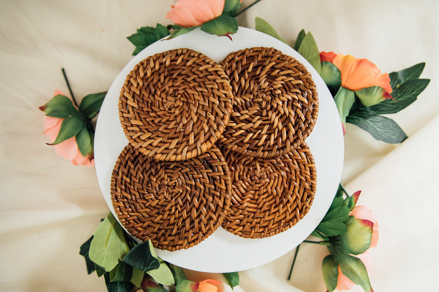 Wicker Coasters