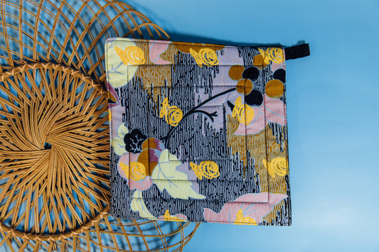 Quilted Fabric Hot Pad