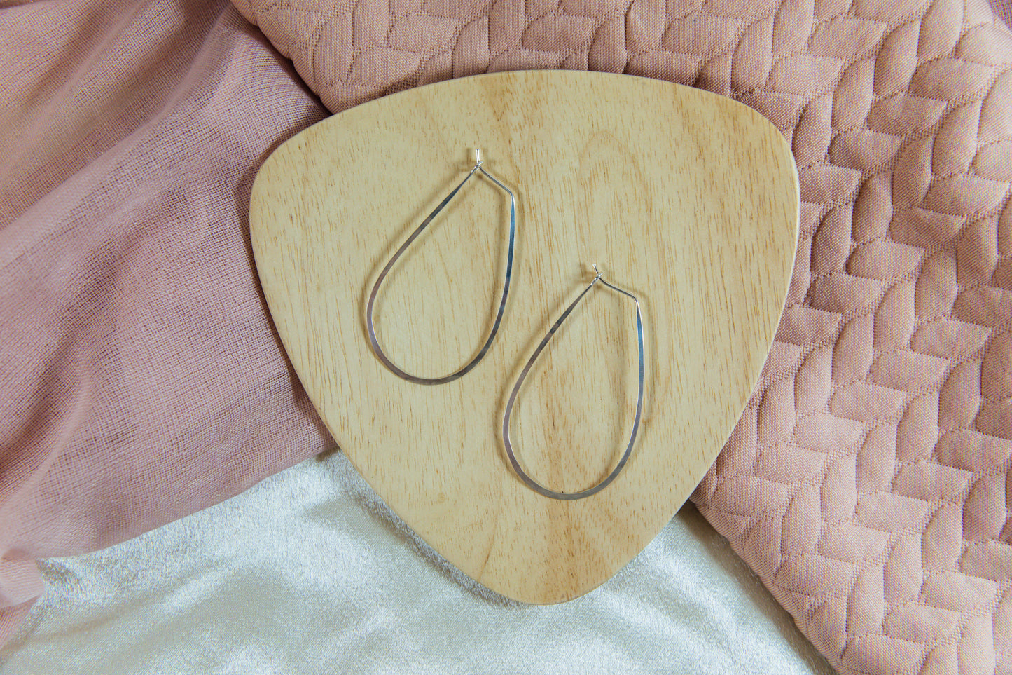 Dainty Sterling Hoop Earrings
