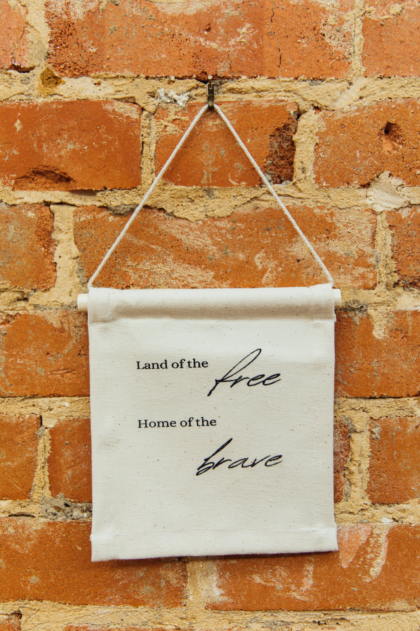 Canvas Wall Hanging Banner