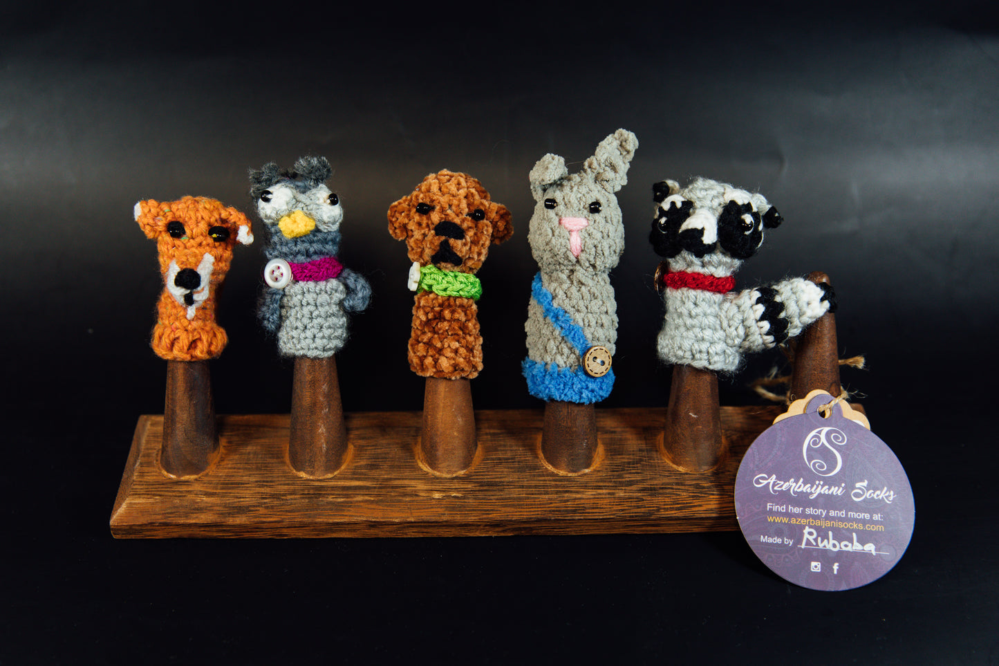 Azerbaijani Animal Finger Puppets