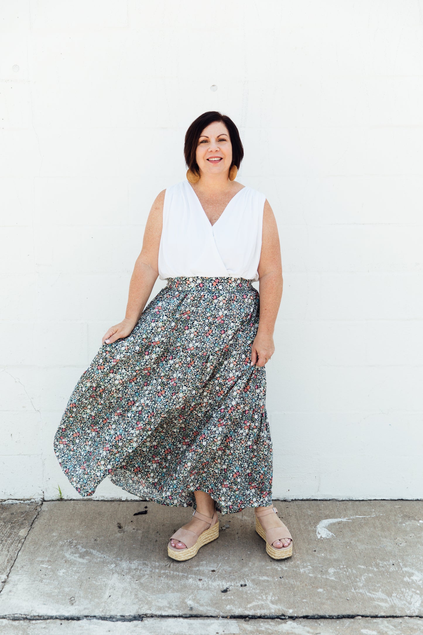 Thai Tiered Skirt