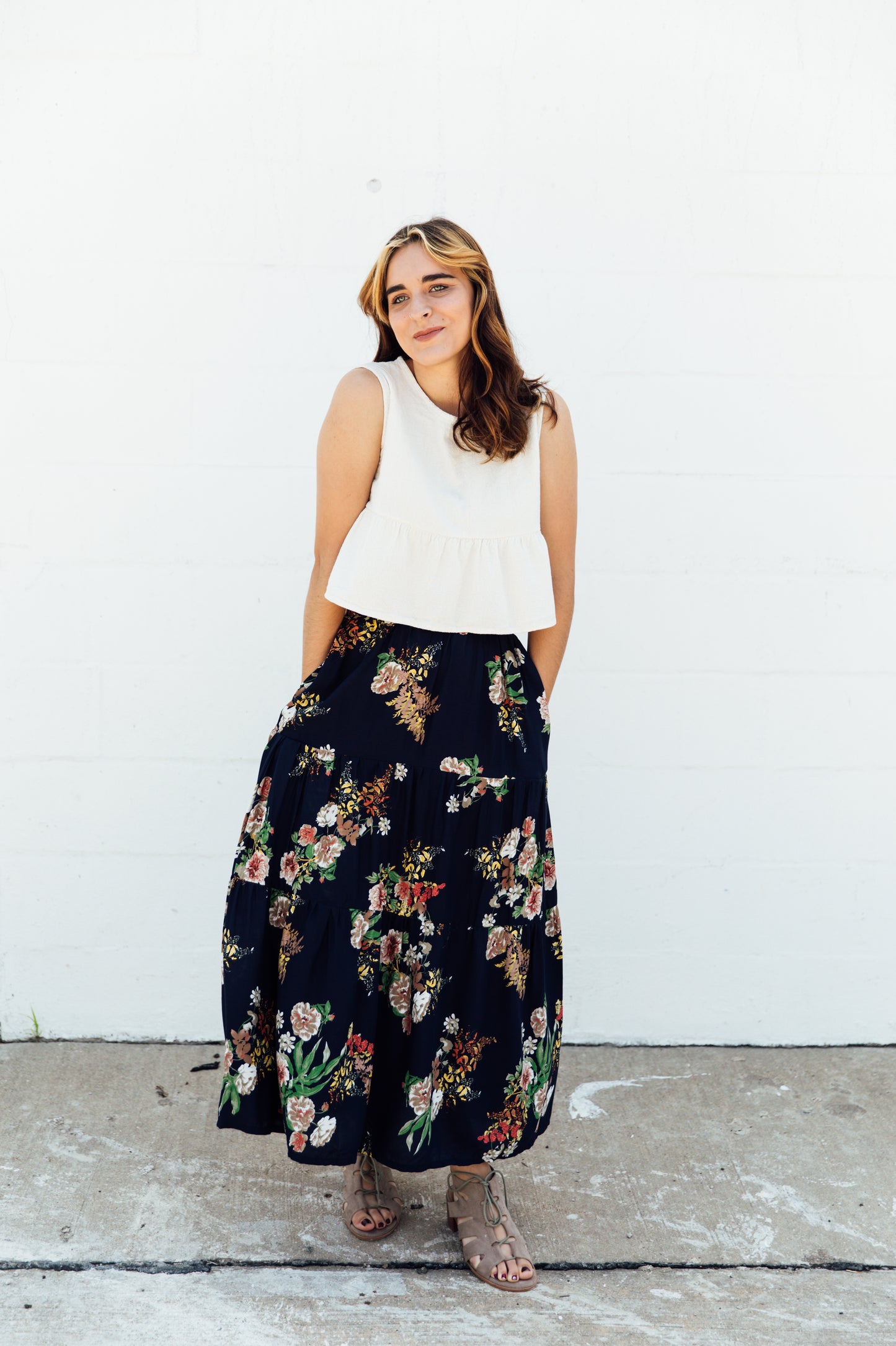 Thai Tiered Skirt