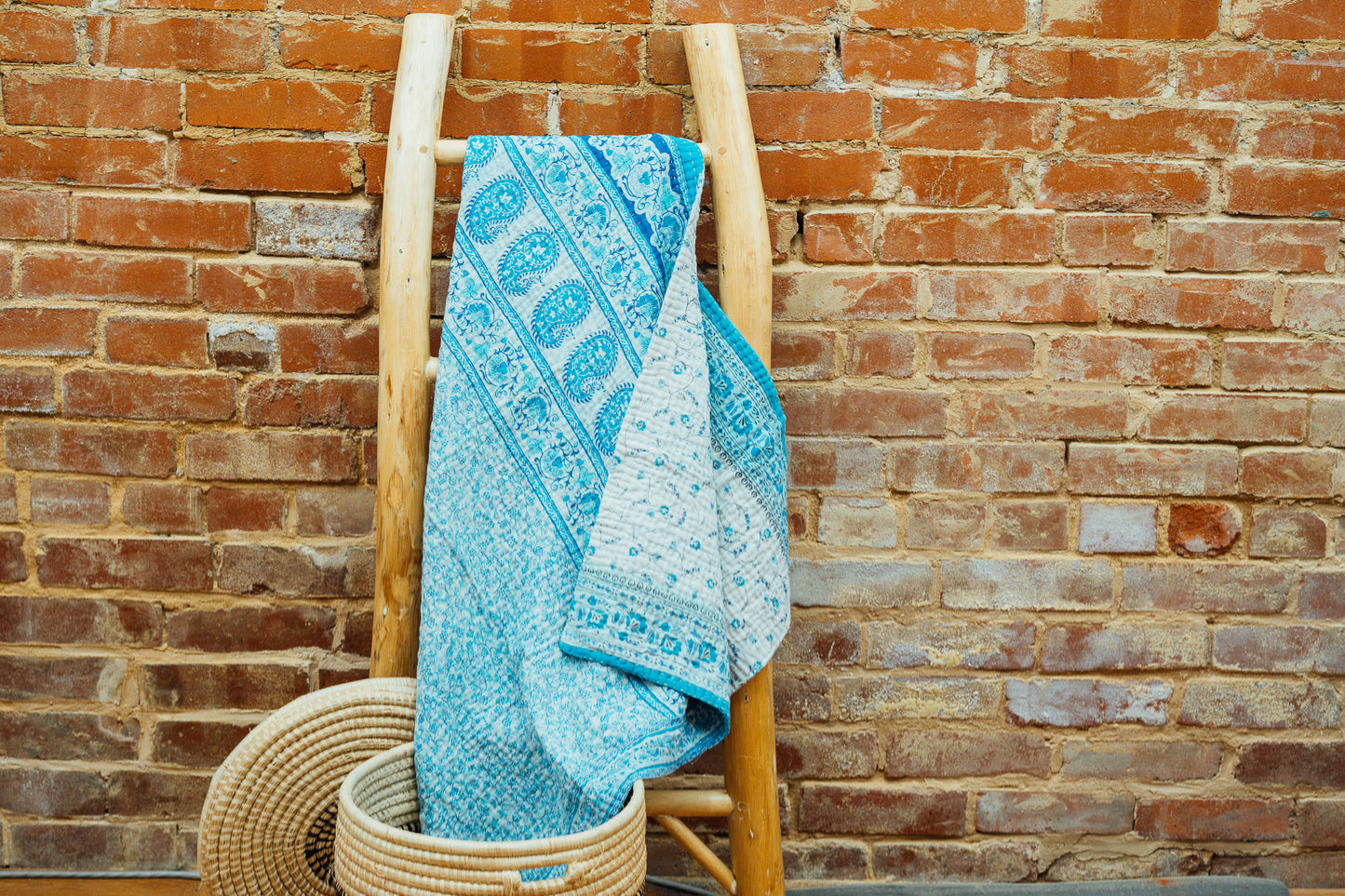 Kantha Baby Blanket