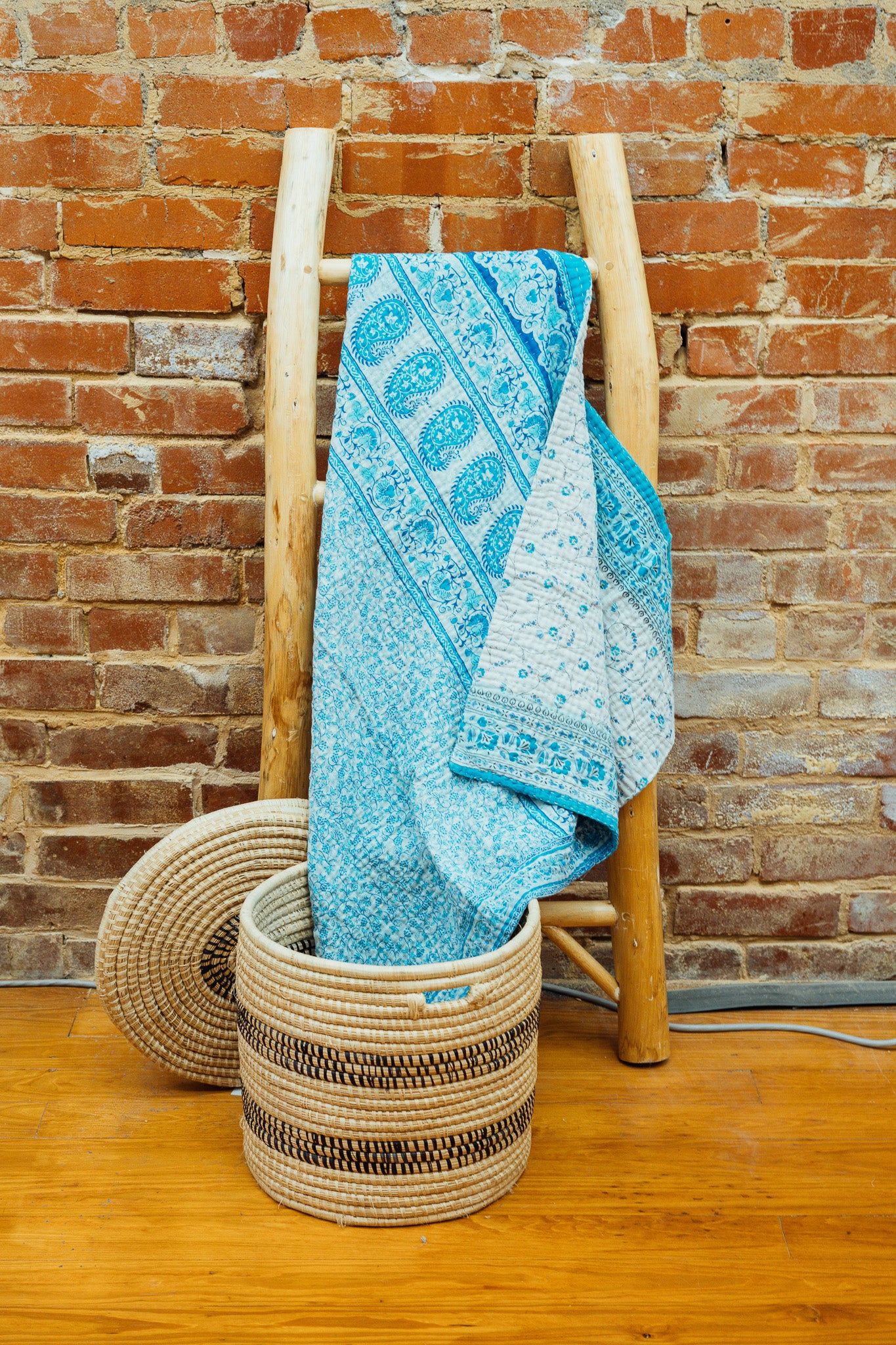 Kantha Baby Blanket