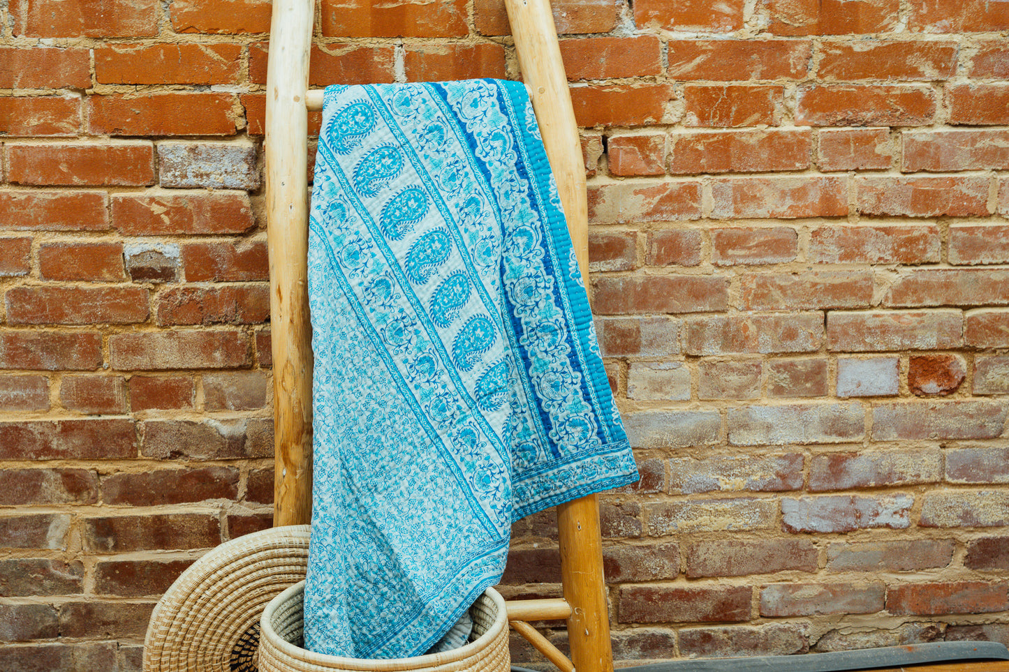 Kantha Baby Blanket