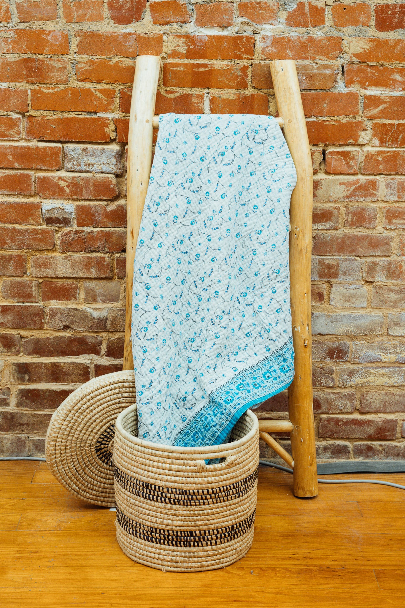 Kantha Baby Blanket