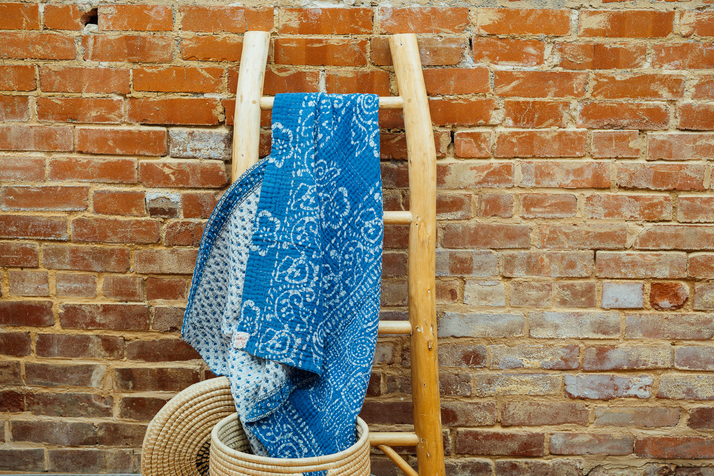 Kantha Baby Blanket