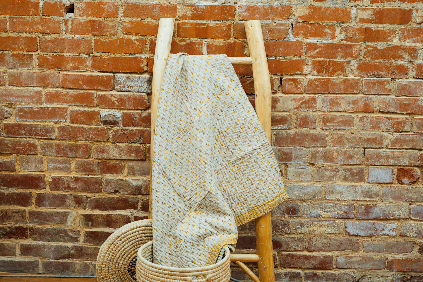 Kantha Baby Blanket