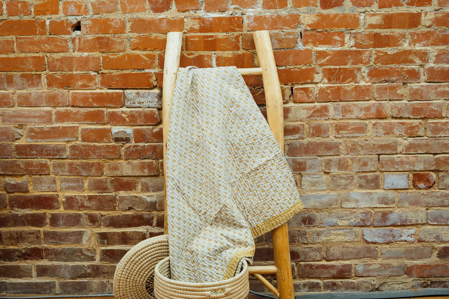 Kantha Baby Blanket