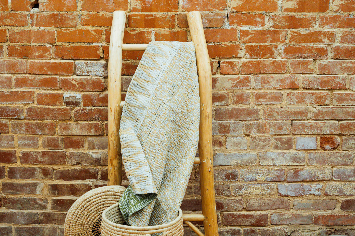Kantha Baby Blanket