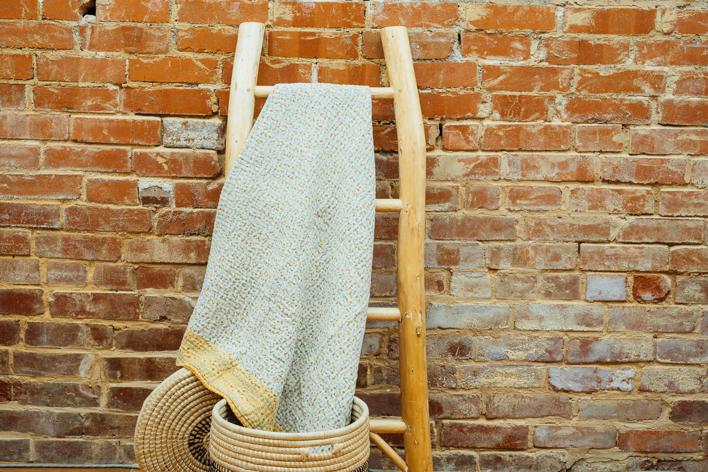Kantha Baby Blanket