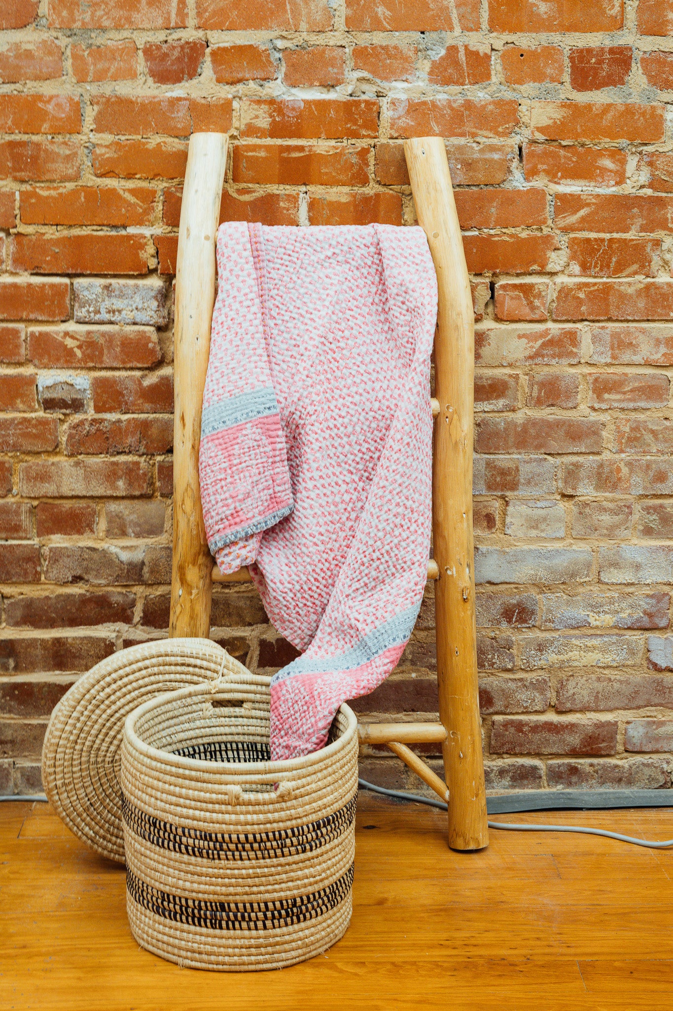Kantha Baby Blanket