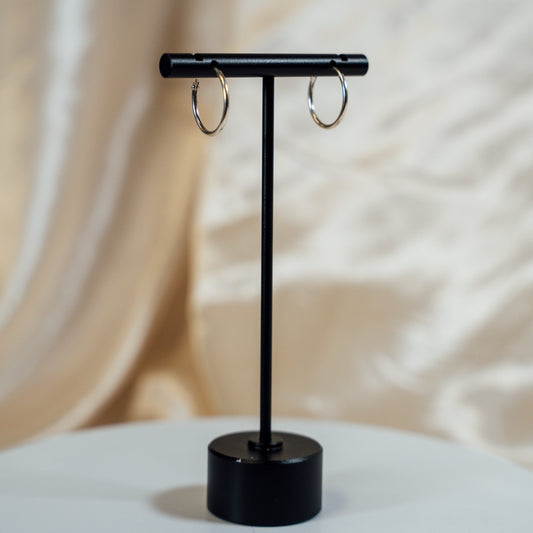 Sterling Mini Hoops