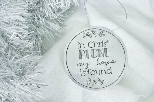 Tin Christmas Ornament