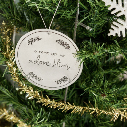 Tin Christmas Ornament