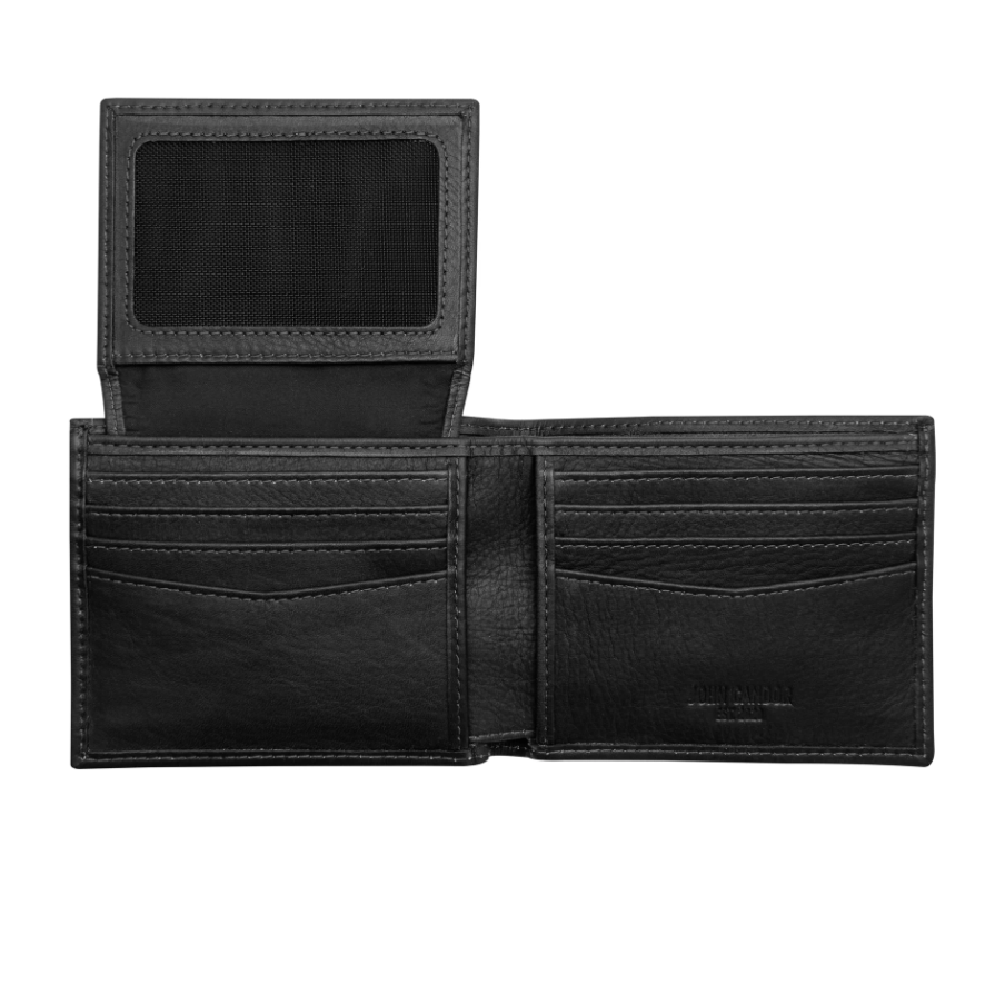 Carry-It-All Leather Bifold Wallet