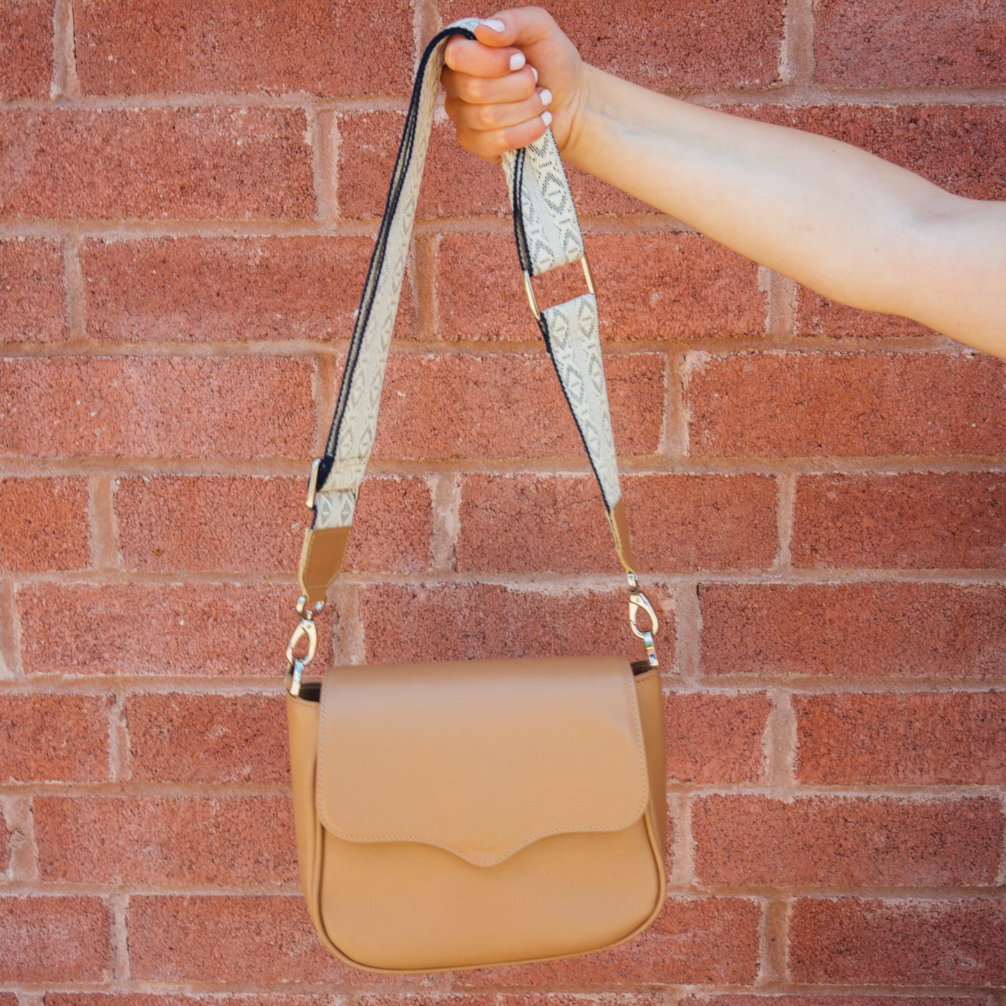 Colombian Leather Saddlebag