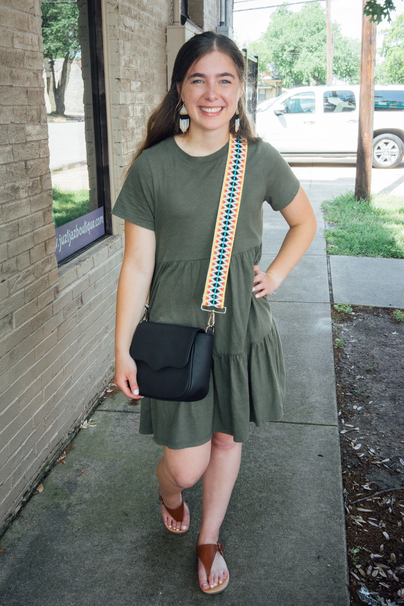 Colombian Leather Saddlebag