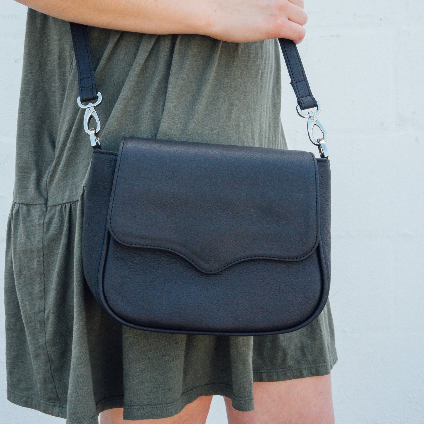 Colombian Leather Saddlebag
