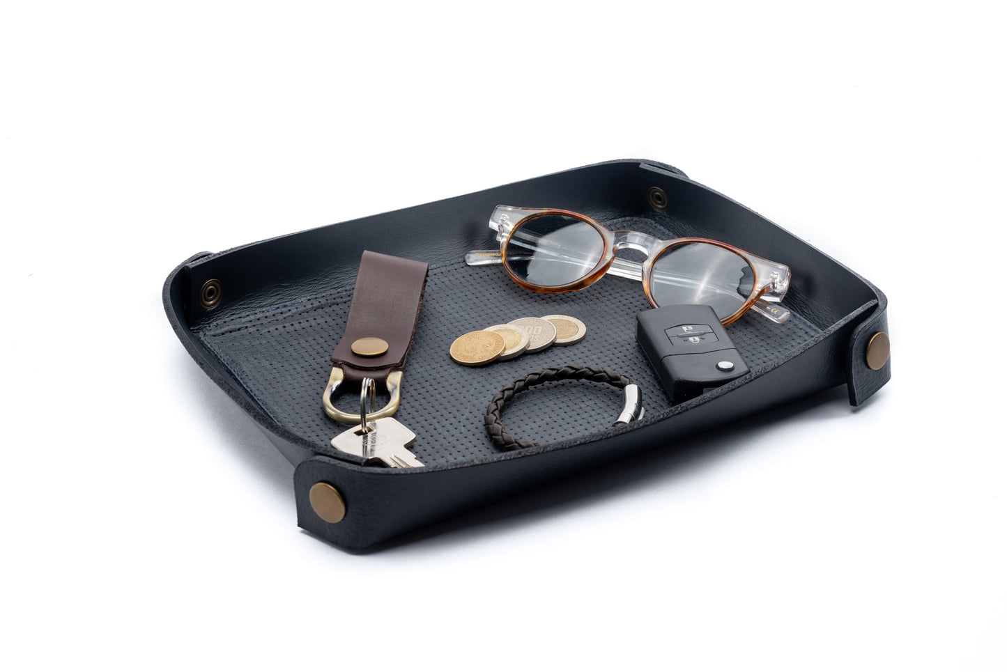 Leather Valet Tray (Candor Full Grain)
