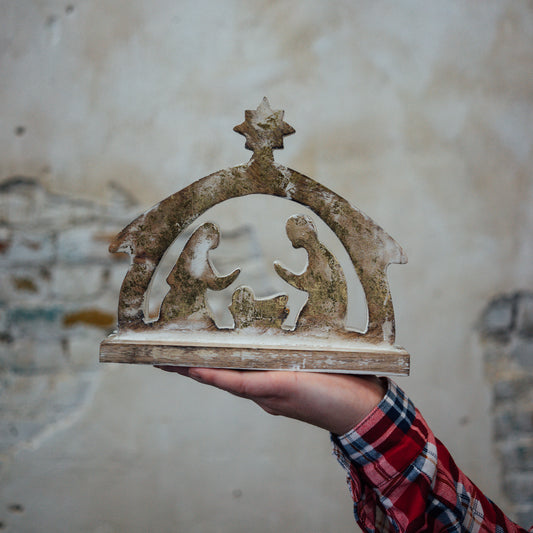 Indian Nativity Scene