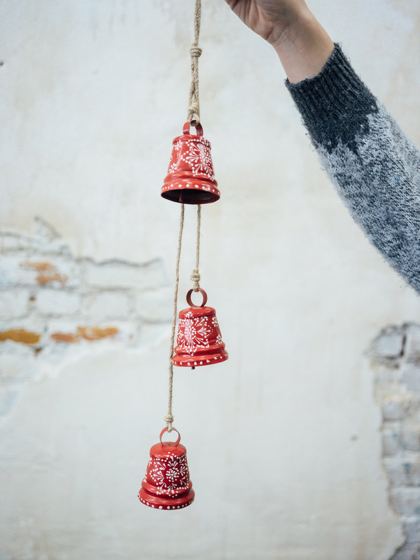 Hand painted Christmas Bells
