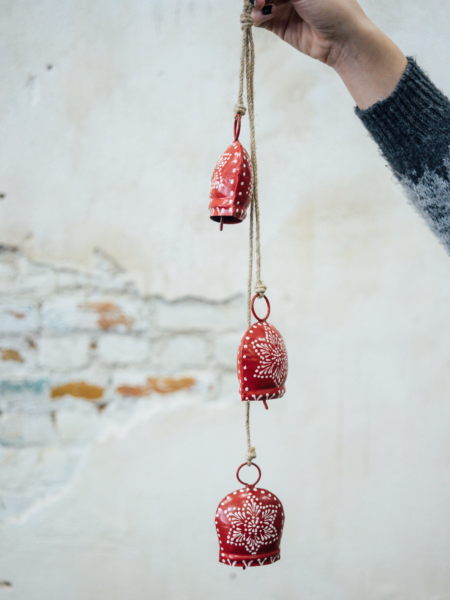 Hand painted Christmas Bells