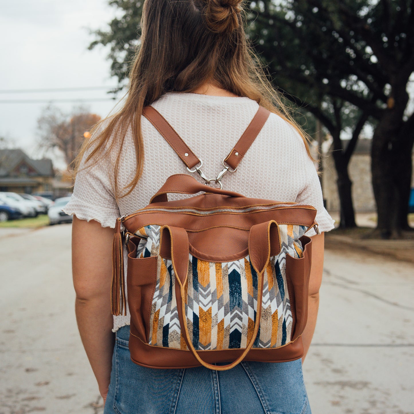 Colombian Leather 3-in-1 Purse