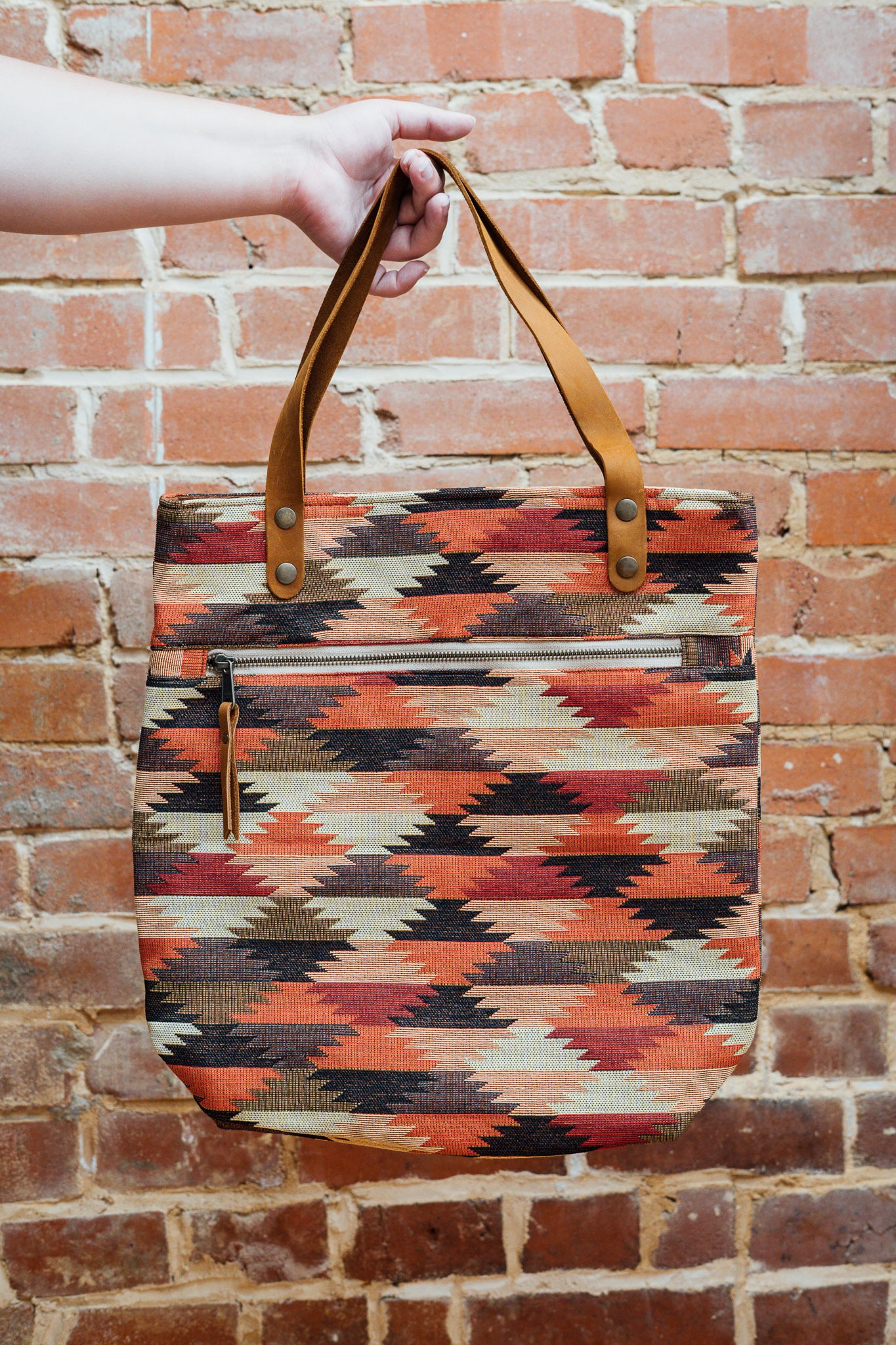 Thai Tote With Leather