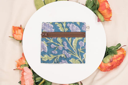 Block Printed Coin Purses