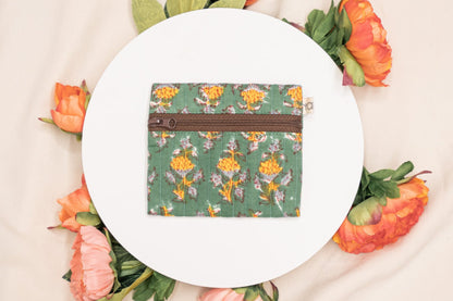 Block Printed Coin Purses