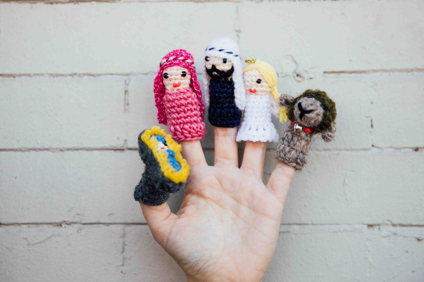 Azerbaijani Nativity Finger Puppets