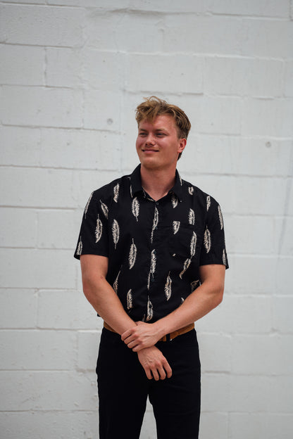 Hand Blocked Cotton Men's Shirts