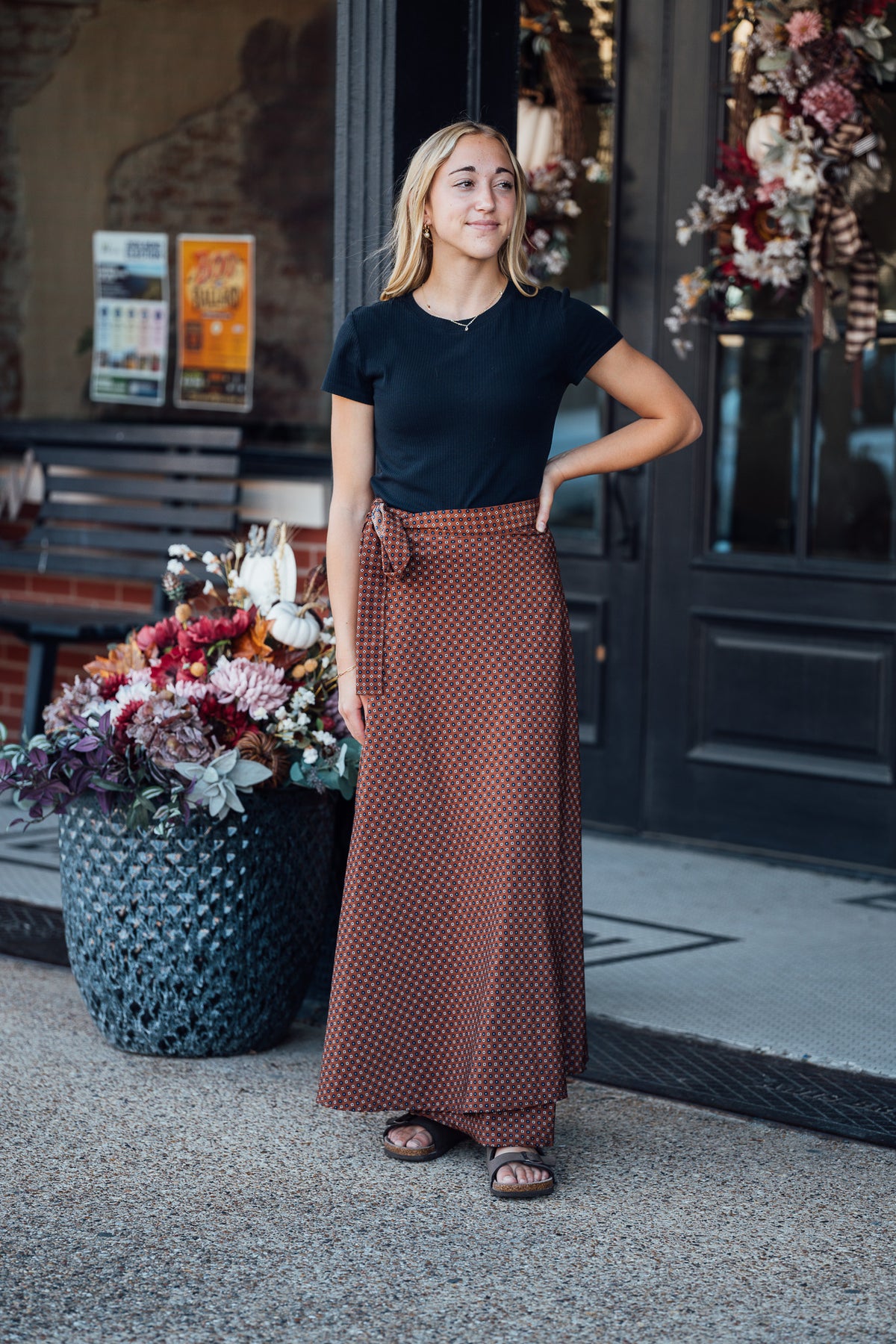 Maxi Wrap Skirt