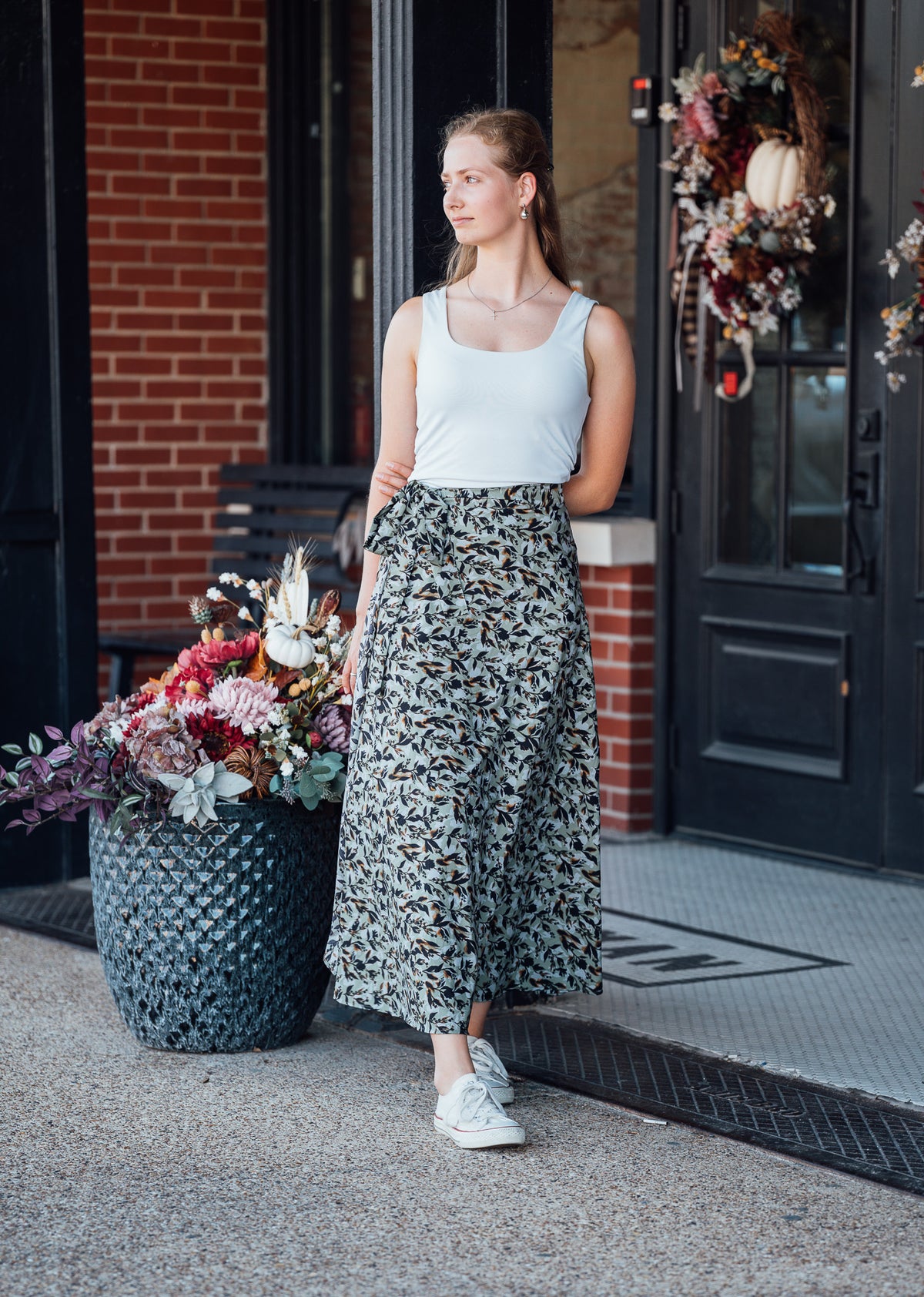 Maxi Wrap Skirt