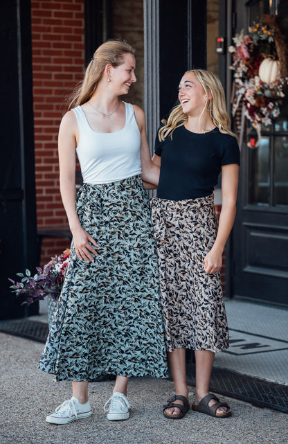Maxi Wrap Skirt