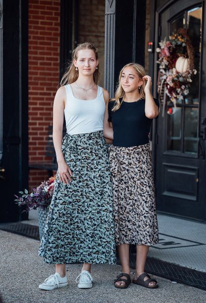 Maxi Wrap Skirt