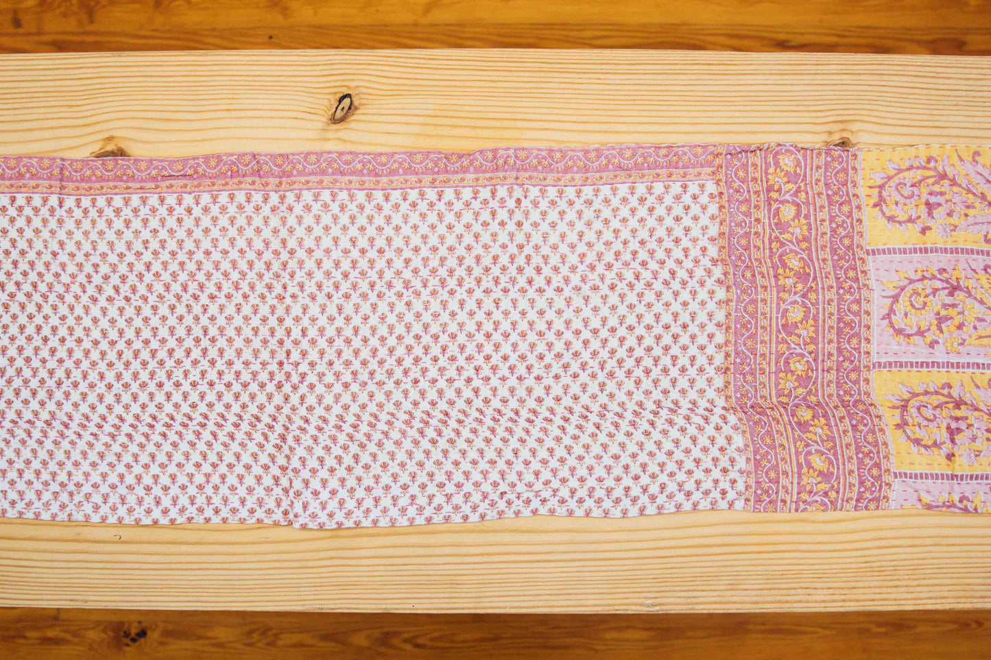 Indian Kantha Table Runners