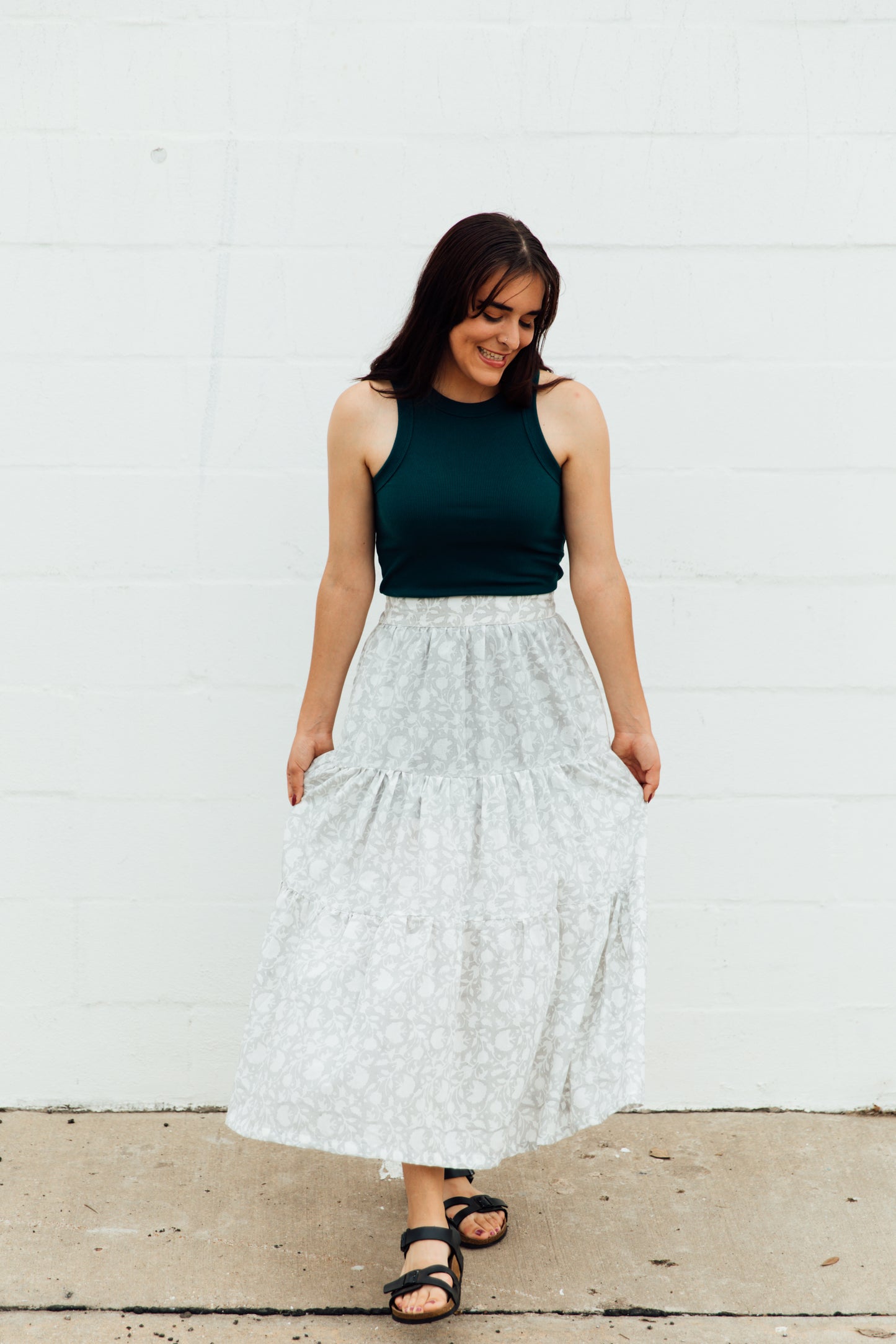 Thai Tiered Skirt