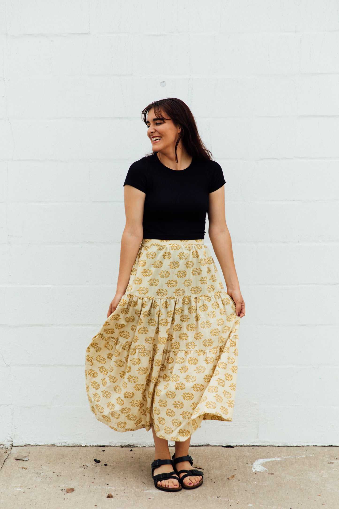 Thai Tiered Skirt