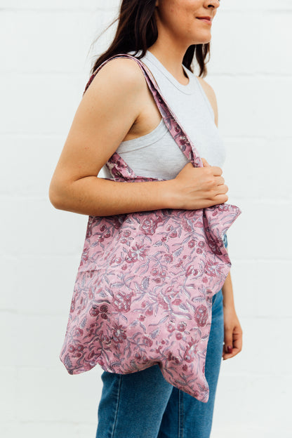 Reversible Indian Tote bag