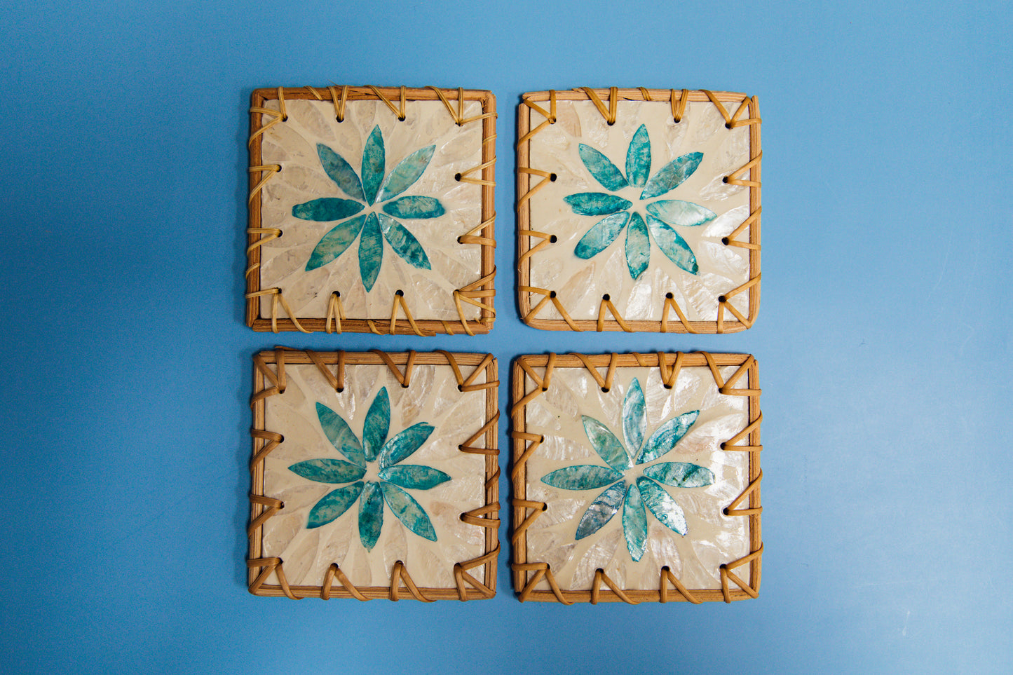 Wicker Mosaic Coasters