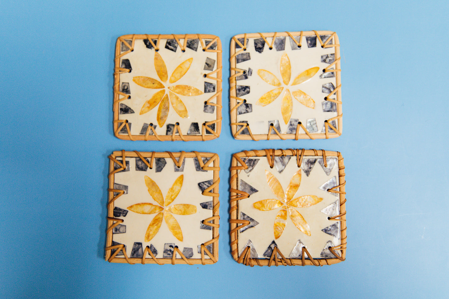 Wicker Mosaic Coasters