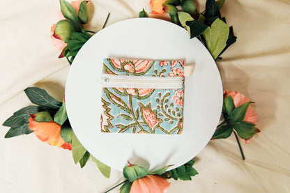 Block Printed Coin Purses
